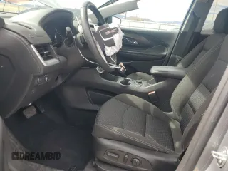 2023 GMC Terrain SLE with VIN 3GKALTEG9PL197285, listed as a Copart auction lot 50163245 with 57,627 mi miles and Salvage title. Bid and sale history available at DreamBid. Image 7.