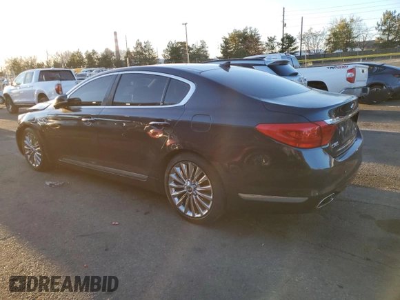 2015 Kia K900 Luxury with VIN KNALW4D45F6018058, listed as a Copart auction lot 49468845 with 150,899 mi miles and Clean title. Bid and sale history available at DreamBid. Image 2.