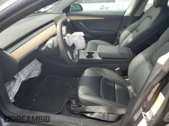 2022 Tesla Model 3 Long Range with VIN 5YJ3E1EB8NF182876, listed as a Copart auction lot 72987614 with Not Provided miles and Salvage Title. Bid and sale history available at DreamBid. Image 7.