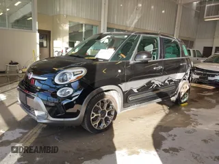 2014 FIAT 500L Trekking with VIN ZFBCFADH7EZ013366, listed as a IAAI auction lot 41017658 with 133,448 mi miles and . Bid and sale history available at DreamBid. Image 2.