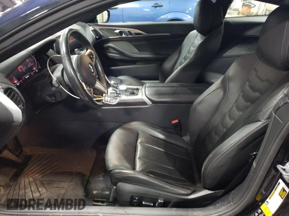 2019 BMW 8 Series M850i xDrive with VIN WBABC4C59KBJ35898, listed as a Copart auction lot 78934204 with 35,112 mi miles and Salvage Title. Bid and sale history available at carsss.com. Image 7.