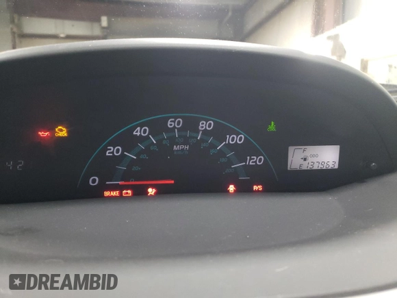 2007 Toyota Yaris with VIN JTDJT923275114473, listed as a Copart auction lot 52242355 with 137,963 mi miles and Salvage Title. Bid and sale history available at carsss.com. Image 9.