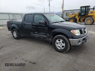 2007 Nissan Frontier SE with VIN 1N6AD09W07C444338, listed as a Copart auction lot 81949754 with 194,140 mi miles and Salvage Title. Bid and sale history available at carsss.com. Image 4.
