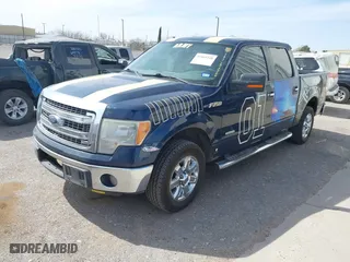 2013 Ford F-150 XL with VIN 1FTFW1CT3DKD94446, listed as a IAAI auction lot 41865548 with 204,567 mi miles. Bid and sale history available at carsss.com. Image 2.