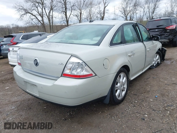2008 Mercury Sable Premier z VIN 1MEHM43W58G601548, wystawiony jako IAAI lot #41843679 z przebiegiem 62 196 mil mil oraz . Historia ofert i sprzedaży dostępna na DreamBid. Obrazek 4.