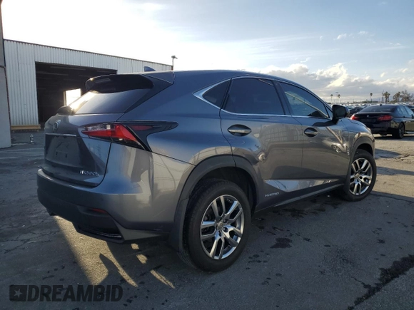 2015 Lexus NX 300h with VIN JTJYWRBZ6F2004775, listed as a Copart auction lot 44497085 with 174,940 mi miles and Salvage title. Bid and sale history available at DreamBid. Image 3.