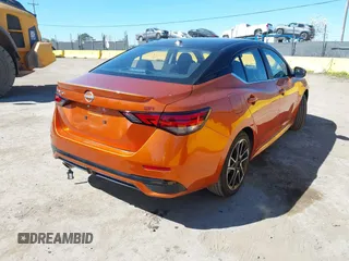2025 Nissan Sentra SR with VIN 3N1AB8DV0SY261305, listed as a IAAI auction lot 41867301 with 2,852 mi miles and . Bid and sale history available at DreamBid. Image 4.