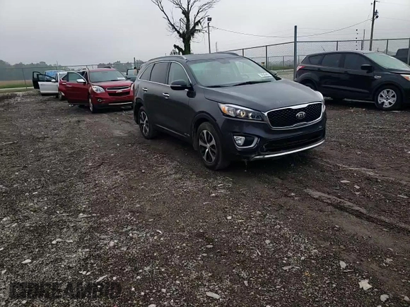 2017 Kia Sorento EX with VIN 5XYPHDA51HG222464, listed as a Copart auction lot 58585465 with 80,401 mi miles and Salvage title. Bid and sale history available at DreamBid. Image 13.
