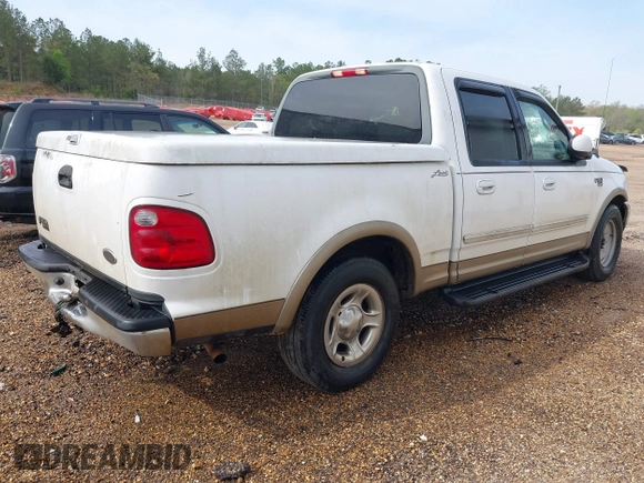 2001 Ford F-150 XLT with VIN 1FTRW07641KC51870, listed as a IAAI auction lot 41879102 with 202,967 mi miles and . Bid and sale history available at DreamBid. Image 4.
