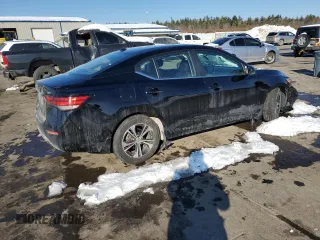 2020 Nissan Sentra SV with VIN 3N1AB8CV6LY268472, listed as a Copart auction lot 44392015 with 43,504 mi miles and Salvage Title. Bid and sale history available at DreamBid. Image 3.