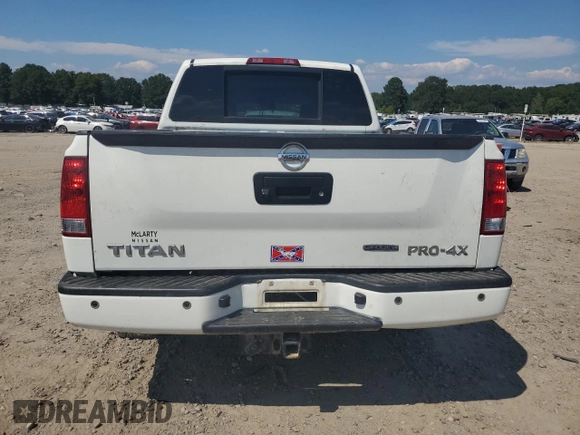 2015 Nissan Titan SL with VIN 1N6BA0EC7FN503784, listed as a Copart auction lot 68442114 with 130,651 mi miles and Salvage Title. Bid and sale history available at carsss.com. Image 6.