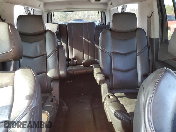 2015 Cadillac Escalade ESV Luxury z VIN 1GYS4SKJ5FR554888, wystawiony jako Copart lot #42372885 z przebiegiem 163 495 mil mil oraz Szkody całkowita. Historia ofert i sprzedaży dostępna na DreamBid. Obrazek 10.