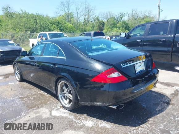 2006 Mercedes-Benz CLS 500 with VIN WDDDJ75X26A067981, listed as a IAAI auction lot 41946739 with 184,684 mi miles and . Bid and sale history available at DreamBid. Image 3.