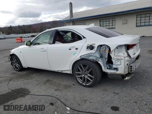 2017 Lexus IS 300 with VIN JTHCM1D26H5017255, listed as a Copart auction lot 50685365 with 91,405 mi miles and Salvage title. Bid and sale history available at DreamBid. Image 2.