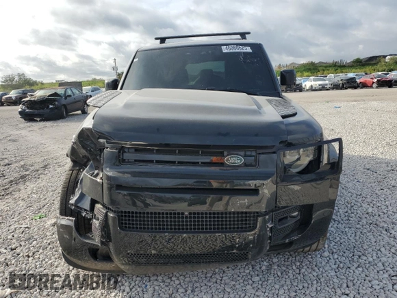 2024 Land Rover Defender X with VIN SALEXEEU0R2261987, listed as a Copart auction lot 46060625 with 5,062 mi miles and Salvage title. Bid and sale history available at DreamBid. Image 5.