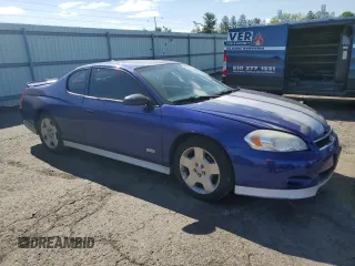 2007 Chevrolet Monte Carlo SS z VIN 2G1WL15C379224334, wystawiony jako Copart lot #57466765 z przebiegiem 168 656 mil mil oraz Szkoda całkowita • Salvage title. Historia ofert i sprzedaży dostępna na DreamBid. Obrazek 4.