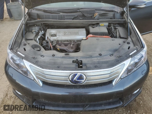 2010 Lexus HS 250h with VIN JTHBB1BA0A2018629, listed as a Copart auction lot 80488914 with 127,910 mi miles and Salvage Title. Bid and sale history available at DreamBid. Image 11.
