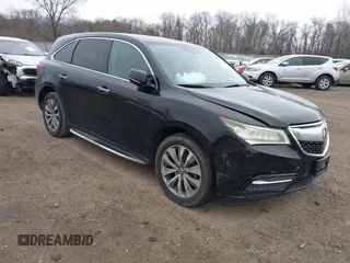 2015 Acura MDX Technology with VIN 5FRYD4H49FB028801, listed as a IAAI auction lot 41684246 with 145,117 mi miles and . Bid and sale history available at DreamBid. Image 1.