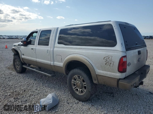2012 Ford F-250 XL with VIN 1FT7W2BT4CEA56482, listed as a Copart auction lot 56206665 with 231,585 mi miles and Salvage title. Bid and sale history available at DreamBid. Image 2.