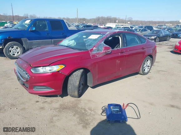 2015 Ford Fusion SE with VIN 1FA6P0H79F5117665, listed as a IAAI auction lot 41672009 with 128,862 mi miles. Bid and sale history available at carsss.com. Image 2.