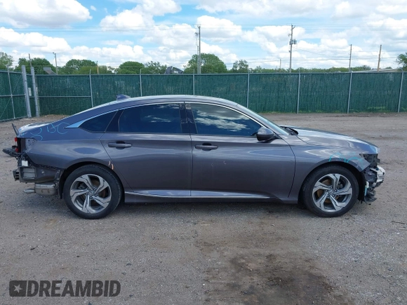 2019 Honda Accord EX with VIN 1HGCV1F44KA008325, listed as a IAAI auction lot 42168255 with 87,541 mi miles and . Bid and sale history available at DreamBid. Image 14.