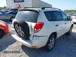 2008 Toyota RAV4 with VIN JTMZD33V886057057, listed as a IAAI auction lot 42056398 with 264,675 mi miles. Bid and sale history available at carsss.com. Image 4.