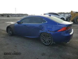 2017 Lexus IS with VIN JTHCM1D22H5024316, listed as a Copart auction lot 43528395 with 0 mi miles and Salvage Title. Bid and sale history available at carsss.com. Image 2.