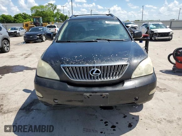 2005 Lexus RX 330 with VIN JTJGA31U550053411, listed as a Copart auction lot 53860305 with 302,850 mi miles and Salvage Title. Bid and sale history available at carsss.com. Image 5.