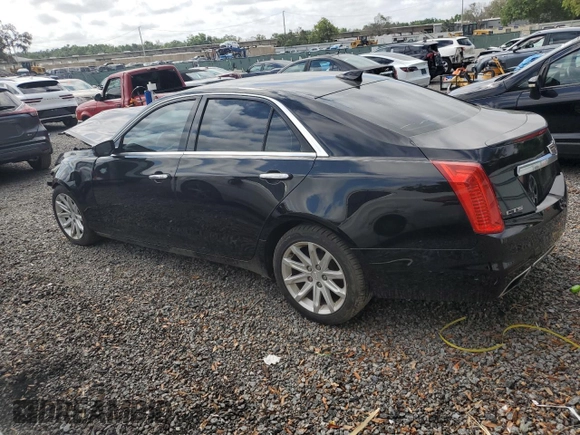 2015 Cadillac CTS RWD with VIN 1G6AP5SX7F0142090, listed as a Copart auction lot 50448055 with 74,245 mi miles and Salvage title. Bid and sale history available at DreamBid. Image 2.