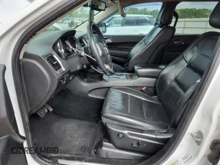 2013 Dodge Durango Citadel with VIN 1C4RDHEG6DC658958, listed as a Copart auction lot 60304945 with 209,250 mi miles and Salvage title. Bid and sale history available at DreamBid. Image 7.