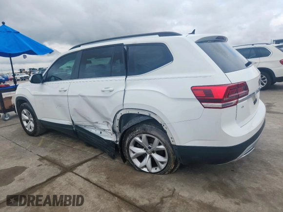 2020 Volkswagen Atlas SE z VIN 1V2DP2CA6LC500601, wystawiony jako Copart lot #60668825 z przebiegiem 50 011 mil mil oraz Szkoda całkowita • Salvage title. Historia ofert i sprzedaży dostępna na DreamBid. Obrazek 2.
