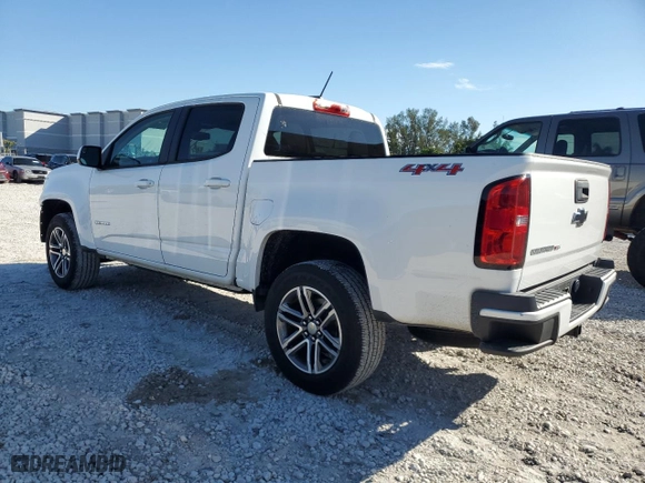 2020 Chevrolet Colorado 4WD Work Truck with VIN 1GCGTBEN9L1226431, listed as a Copart auction lot 47092225 with 40,591 mi miles and Non Repairable. Bid and sale history available at carsss.com. Image 2.