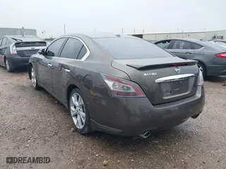 2012 Nissan Maxima 3.5 SV with VIN 1N4AA5AP5CC815460, listed as a IAAI auction lot 41332405 with 173,855 mi miles. Bid and sale history available at carsss.com. Image 3.