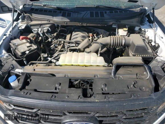 2024 Ford F-150 XL с VIN 1FTFW1L51RKE26285, выставлен на аукционе Copart как лот 50971705 с пробегом 4 800 миль миль и Списание • Salvage title. История ставок и продаж доступна на DreamBid. Изображение 11.