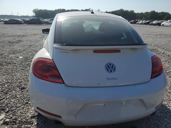 2012 Volkswagen Beetle 2.0T Turbo w/Sun/Sound PZEV with VIN 3VWVA7AT9CM612734, listed as a Copart auction lot 69196224 with 0 mi miles and Salvage Title. Bid and sale history available at carsss.com. Image 6.