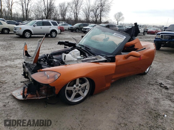 2007 Chevrolet Corvette z VIN 1G1YY36U575132586, wystawiony jako Copart lot #46569455 z przebiegiem Nie podano mil oraz Szkoda całkowita • Salvage title. Historia ofert i sprzedaży dostępna na DreamBid. Obrazek 1.