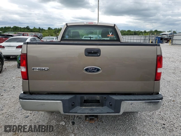 2004 Ford F-150 XL with VIN 1FTRF14W24NA41488, listed as a Copart auction lot 55181045 with Not provided miles and Salvage title. Bid and sale history available at DreamBid. Image 6.