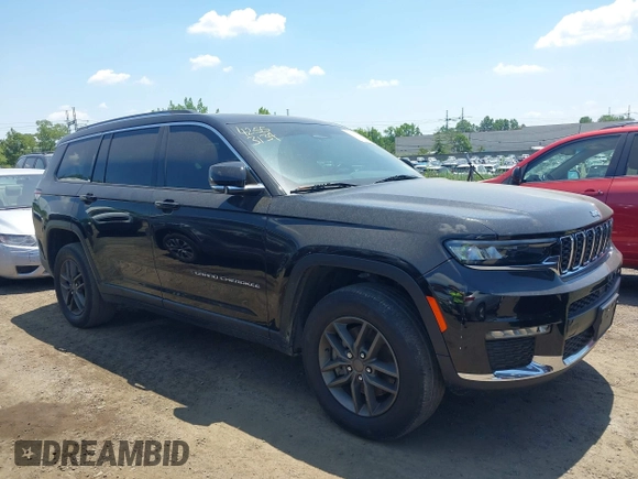 2022 Jeep Grand Cherokee Limited with VIN 1C4RJKBGXN8541947, listed as a IAAI auction lot 42553134 with 1,930 mi miles and . Bid and sale history available at DreamBid. Image 1.