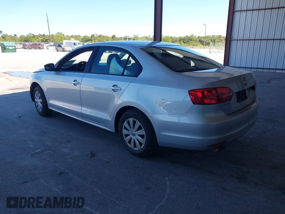 2011 Volkswagen Jetta Sedan S with VIN 3VW2K7AJ0BM308222, listed as a IAAI auction lot 41820253 with 179,474 mi miles. Bid and sale history available at carsss.com. Image 3.