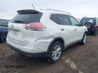 2016 Nissan Rogue SL with VIN 5N1AT2MV8GC810347, listed as a IAAI auction lot 41654575 with 102,662 mi miles and . Bid and sale history available at DreamBid. Image 4.