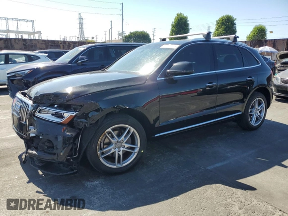 2016 Audi Q5 Premium Plus with VIN WA1L2AFP4GA119136, listed as a Copart auction lot 61946975 with 53,221 mi miles and Salvage title. Bid and sale history available at DreamBid. Image 1.