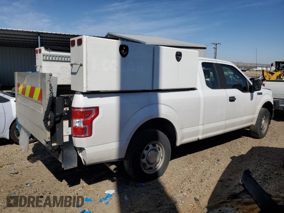 2018 Ford F-150 XL with VIN 1FTEX1C59JKF06513, listed as a Copart auction lot 53732515 with 103,393 mi miles and Clean Title. Bid and sale history available at carsss.com. Image 3.