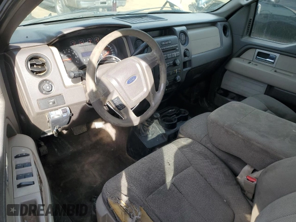 2010 Ford F-150 XL with VIN 1FTEX1EW1AFA91959, listed as a Copart auction lot 48774095 with 308,100 mi miles and Salvage Title. Bid and sale history available at carsss.com. Image 8.