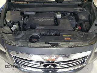 2013 Infiniti JX35 with VIN 5N1AL0MM5DC351673, listed as a Copart auction lot 72179644 with 125,038 mi miles and Salvage Title. Bid and sale history available at carsss.com. Image 12.