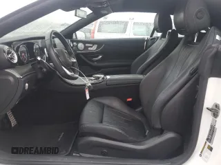 2018 Mercedes-Benz E-Class E 400 with VIN WDD1K6FB3JF041124, listed as a Copart auction lot 43188985 with 19,654 mi miles and Salvage Title. Bid and sale history available at carsss.com. Image 7.