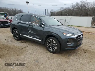 2019 Hyundai Santa Fe Ultimate with VIN 5NMS53AA6KH139894, listed as a Copart auction lot 44133575 with 145,053 mi miles and Salvage Title. Bid and sale history available at carsss.com. Image 4.