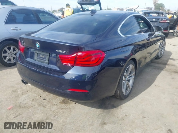 2019 BMW 4 Series 430i with VIN WBA4W3C52KAF92233, listed as a IAAI auction lot 41472809 with 41,279 mi miles and . Bid and sale history available at DreamBid. Image 4.