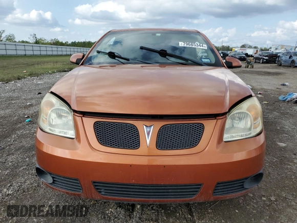 2007 Pontiac G5 with VIN 1G2AL18F077154692, listed as a Copart auction lot 79685344 with 0 mi miles and Salvage Title. Bid and sale history available at carsss.com. Image 5.