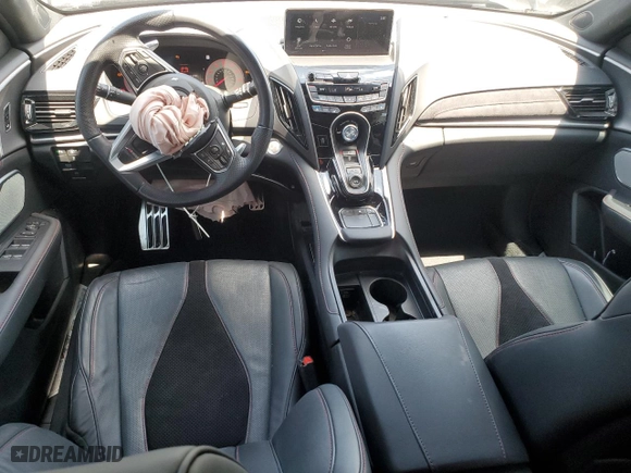 2023 Acura RDX w/A-Spec Package with VIN 5J8TC1H67PL006388, listed as a Copart auction lot 65650114 with 17,032 mi miles and Salvage Title. Bid and sale history available at carsss.com. Image 8.