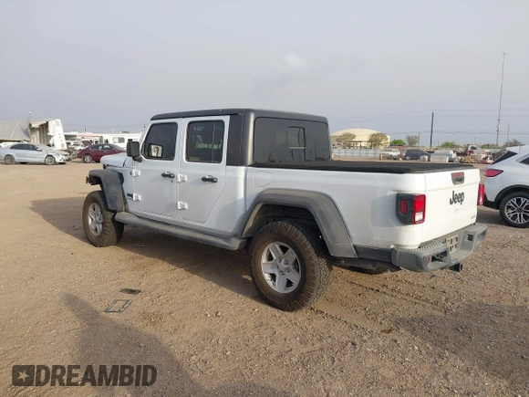2020 Jeep Gladiator Sport S z VIN 1C6HJTAG5LL141251, wystawiony jako IAAI lot #41825062 z przebiegiem 51 961 mil mil oraz . Historia ofert i sprzedaży dostępna na DreamBid. Obrazek 3.